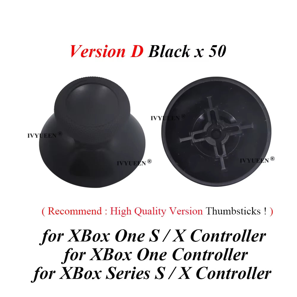 50 PCS Replacement Joysticks Thumbstick Analogue Sticks for Xbox One Series X S Core Wireless Controller Thumb Grip Cap