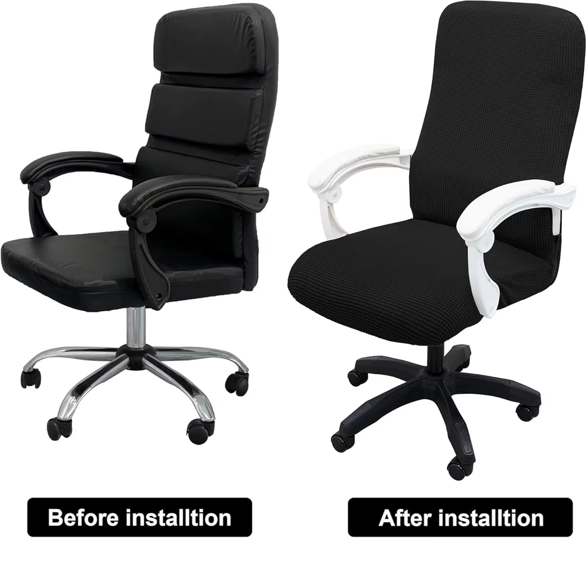 Thickened Jacquard Stretchable Computer Office Chair Covers Dustproof Pet Scratch Resistant Retractable Office Chair Cover