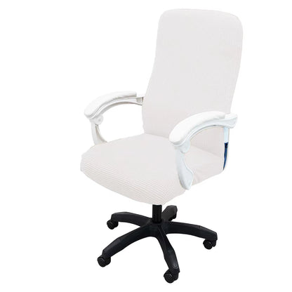 Thickened Jacquard Stretchable Computer Office Chair Covers Dustproof Pet Scratch Resistant Retractable Office Chair Cover