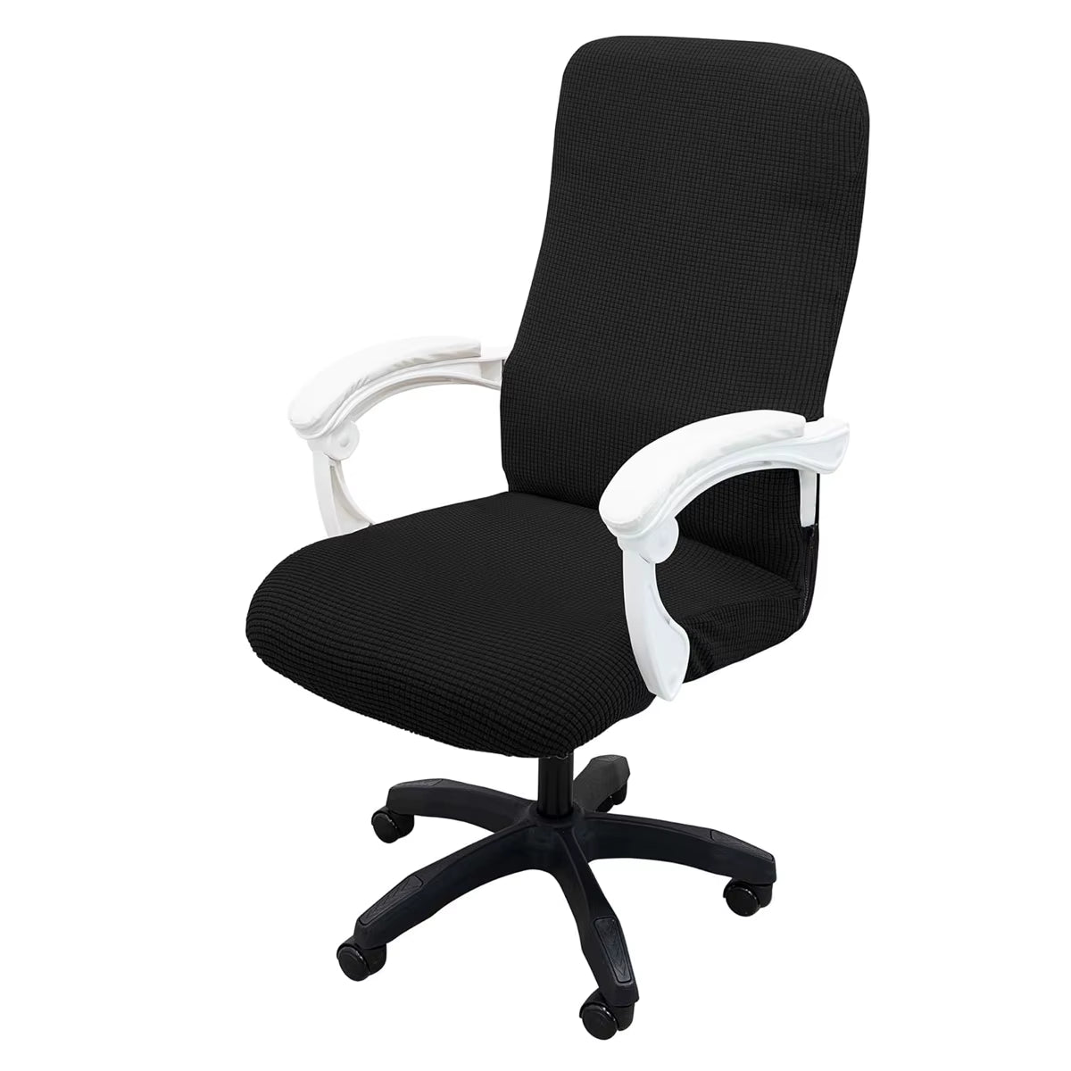 Thickened Jacquard Stretchable Computer Office Chair Covers Dustproof Pet Scratch Resistant Retractable Office Chair Cover