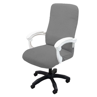 Thickened Jacquard Stretchable Computer Office Chair Covers Dustproof Pet Scratch Resistant Retractable Office Chair Cover