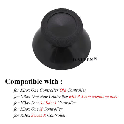 50 PCS Replacement Joysticks Thumbstick Analogue Sticks for Xbox One Series X S Core Wireless Controller Thumb Grip Cap