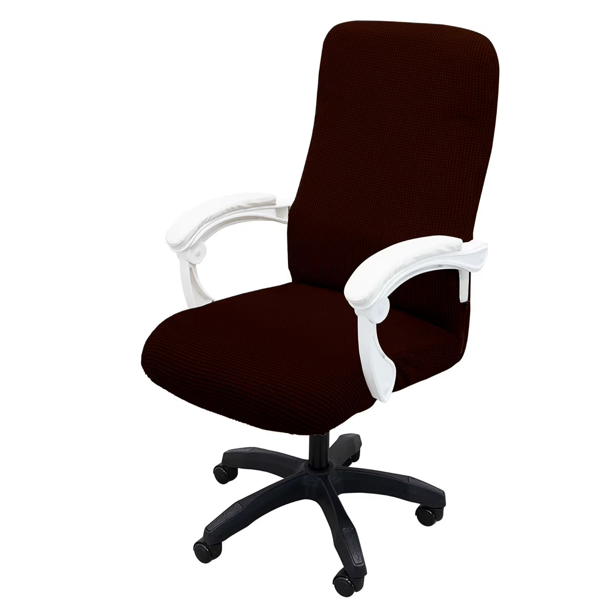 Thickened Jacquard Stretchable Computer Office Chair Covers Dustproof Pet Scratch Resistant Retractable Office Chair Cover