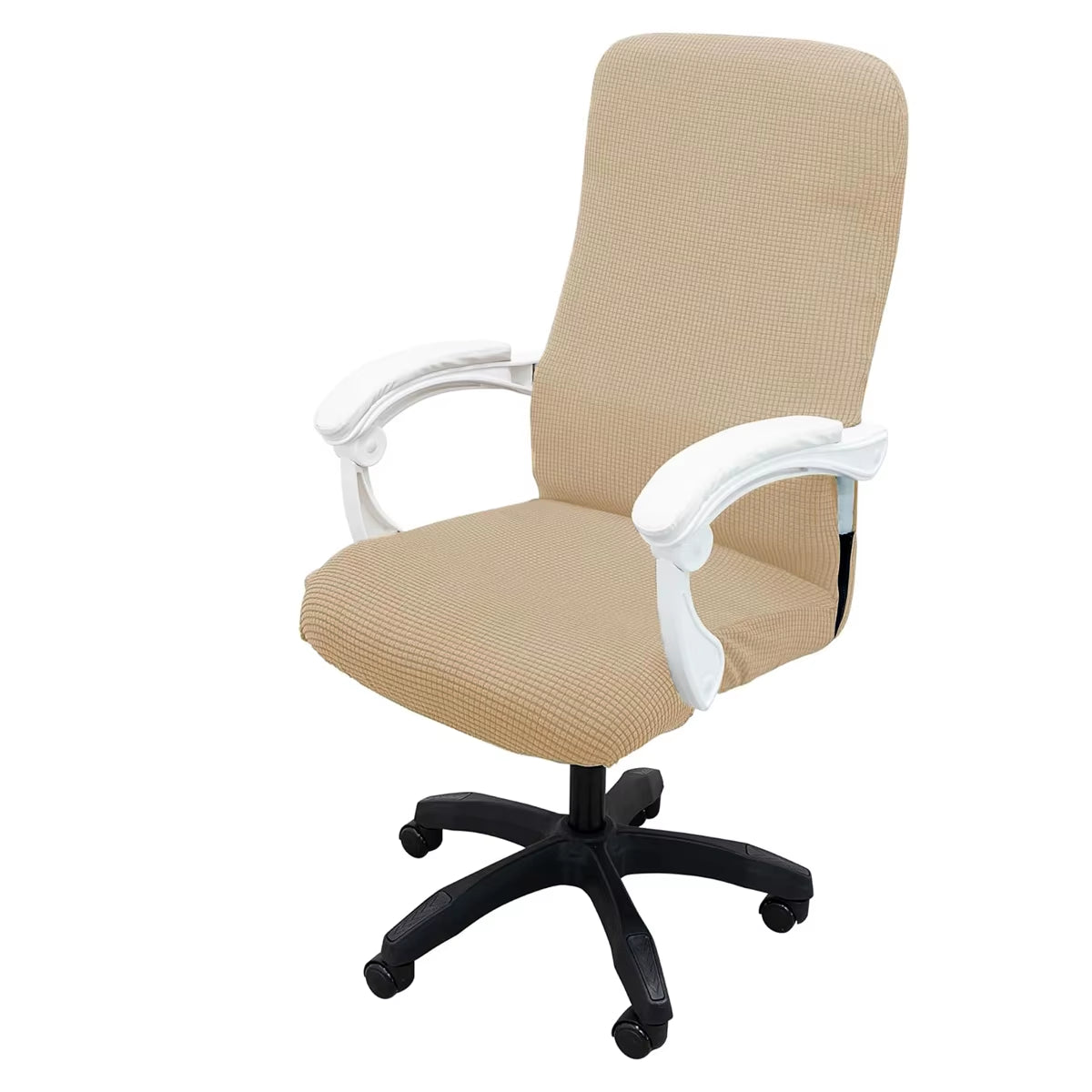 Thickened Jacquard Stretchable Computer Office Chair Covers Dustproof Pet Scratch Resistant Retractable Office Chair Cover