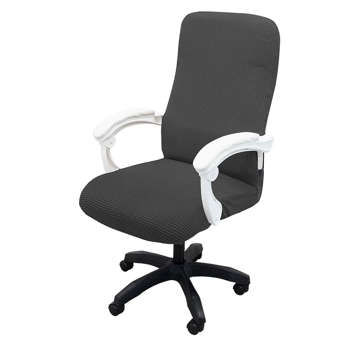 Thickened Jacquard Stretchable Computer Office Chair Covers Dustproof Pet Scratch Resistant Retractable Office Chair Cover