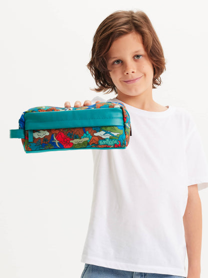 Smiggle - Surreal Double Compartment Pencil Case