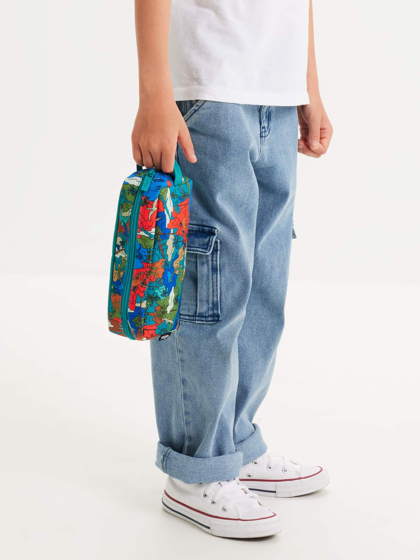 Smiggle - Surreal Double Compartment Pencil Case